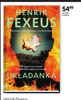 Książka Układanka Henrik Fexeus promocja w Empik