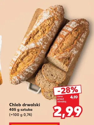 Chleb drwalski promocja w Kaufland