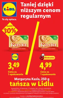 Margaryna Kasia promocja w Lidl