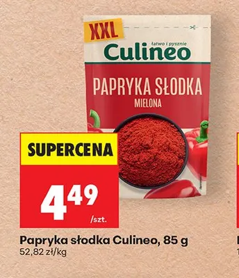 Papryka słodka mielona Culineo promocja w Biedronka