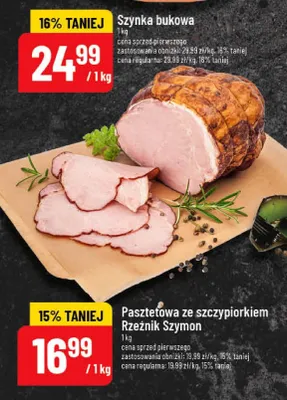 Pasztetowa ze szczypiorkiem Rzeźnik Szymon promocja w POLOmarket