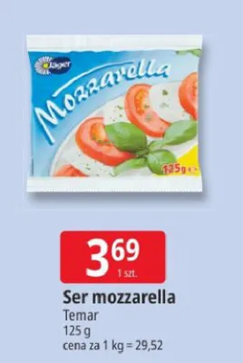 Ser mozzarella promocja w Leclerc