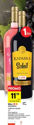 Wino Prestige półwytrawne wybrane rodzaje promocja w Intermarche