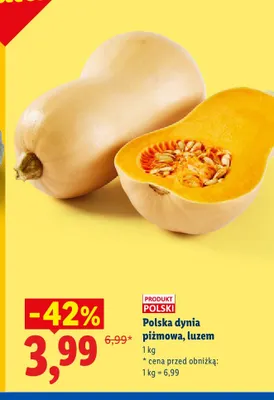 Dynia piżmowa luzem promocja w Lidl