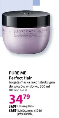 Maska bogata rekonstrukcyjna do włosów w słoiku promocja w Hebe