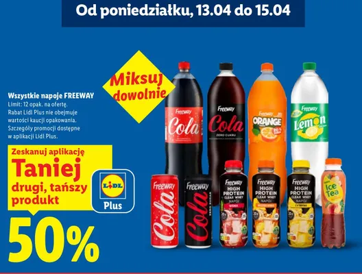 Napój gazowany Lemon promocja w Lidl