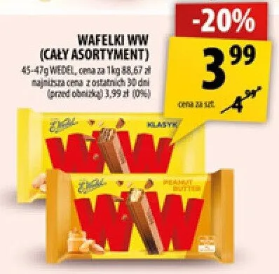 Wafle WW promocja w Arhelan