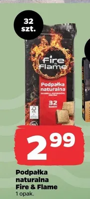 Podpałka naturalna Fire & Flame promocja w Netto