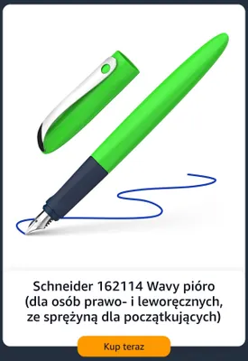 Pióro Schneider 162114 Wavy promocja w Amazon