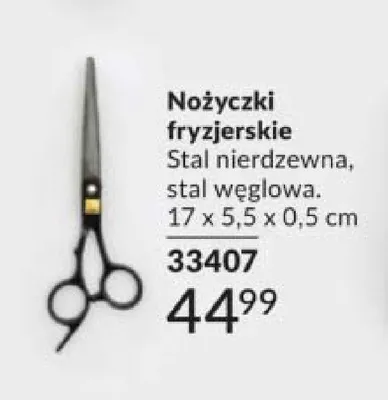 Nożyczki fryzjerskie Avon promocja w AVON