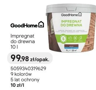 Impregnat do drewna promocja w Castorama