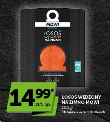 Łosoś wędzony na zimno Mowi promocja w Euro Sklep