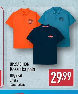 Koszulka polo męska Up2fashion promocja w Aldi