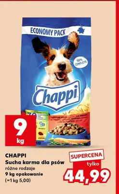 Sucha karma dla psów Chappi promocja w Kaufland