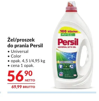 Żel do prania Persil Color promocja w Makro