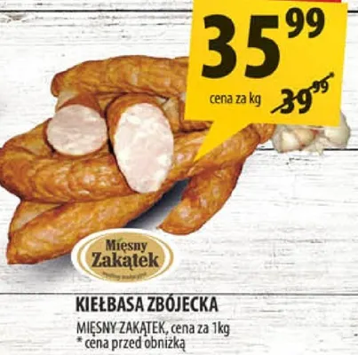 Kiełbasa zbójęcka promocja w Arhelan
