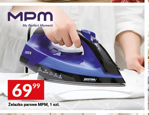 Żelazko parowe Mpm promocja w Twój Market