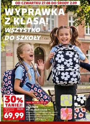 Plecak młodzieżowy Coolpack promocja w Kaufland