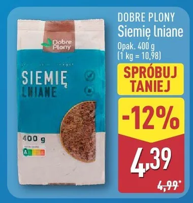 Siemię lniane promocja w Aldi
