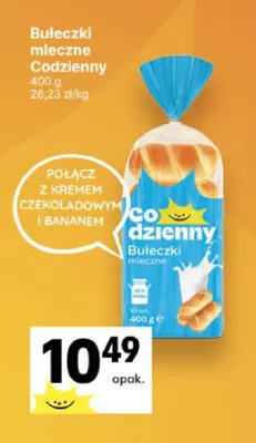 Bułeczki mleczne Codzienny promocja w Delikatesy Centrum