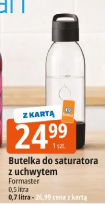 Butelka do saturatora z uchwytem promocja w Leclerc