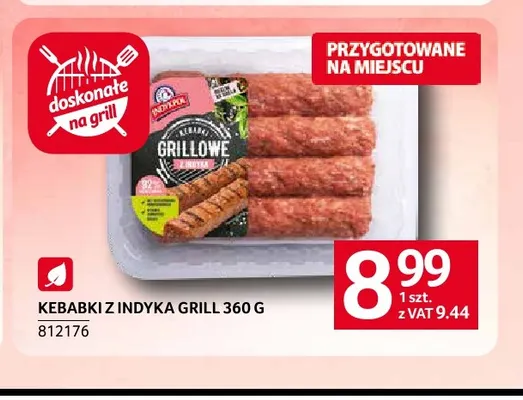 Kebabki z indyka grill Indykpol promocja w Selgros