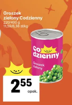 Groszek zielony Codzienny promocja w Delikatesy Centrum
