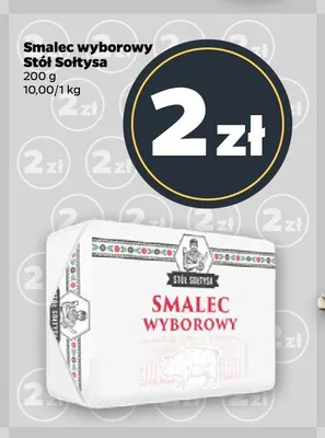 Smalec wyborowy Stół Sołtysa promocja w Netto