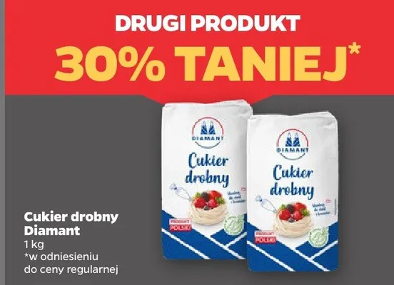 Cukier drobny Diamant promocja w Netto