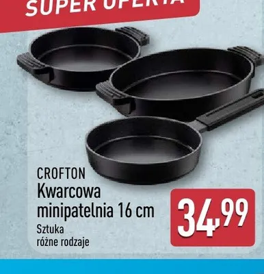 Kwarcowa minipatelnia Crofton 16cm promocja w Aldi
