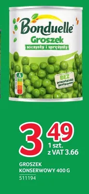 Groszek konserwowy Bonduelle promocja w Selgros