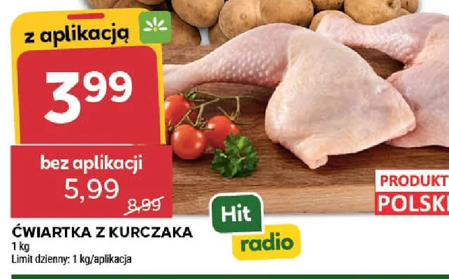 Ćwiartka z kurczaka promocja w Stokrotka