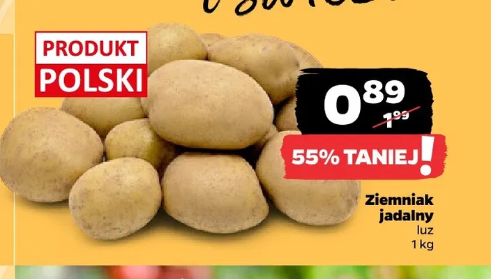 Ziemniaki jadalne promocja w Netto