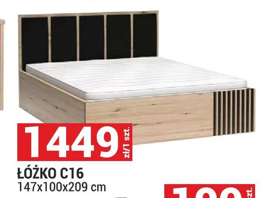 Łóżko Cali C16 promocja w Merkury Market