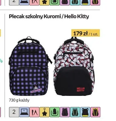 Plecak szkolny Paperdot Kuromi promocja w Empik