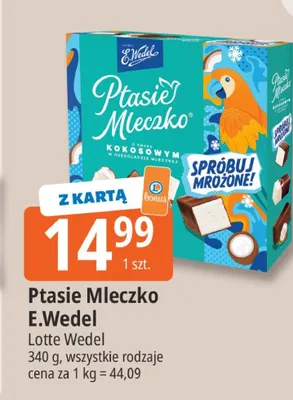 Ptasie Mleczko E.Wedel promocja w Leclerc