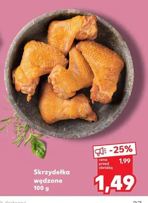 Skrzydełka wędzone promocja w Kaufland