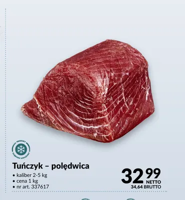 Tuńczyk polędwica promocja w Makro