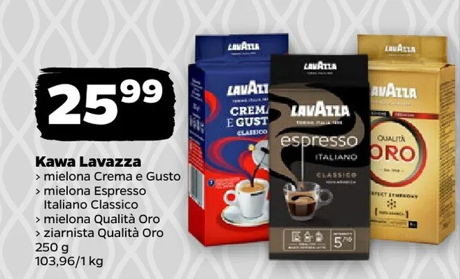 Kawa mielona, różne rodzaje promocja w Netto