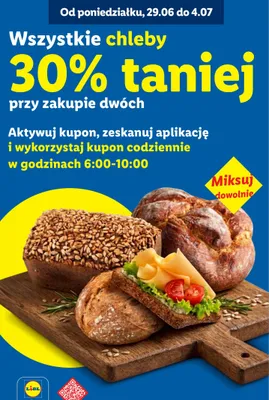 Chleb pszenny promocja w Lidl