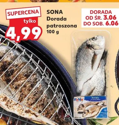 Dorada patroszona Sona promocja w Kaufland