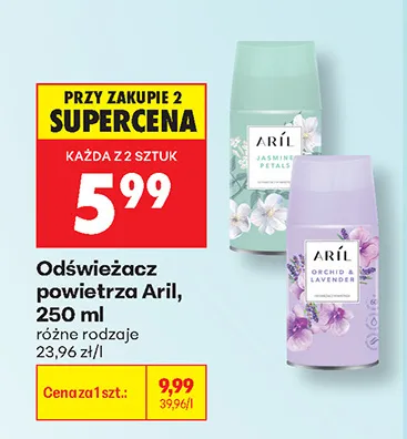 Odświeżacz powietrza Aril promocja w Biedronka
