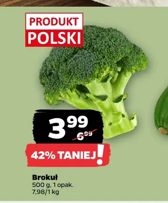 Brokuł polski promocja w Netto
