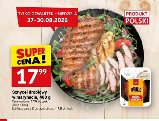Sznycel drobiowy w marynacie Białecki promocja w Twój Market