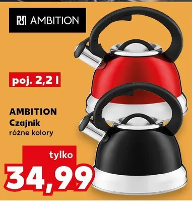 Czajnik Ambition promocja w Kaufland