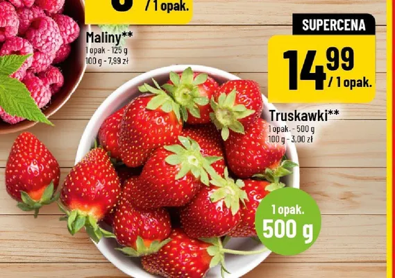 Truskawki promocja w POLOmarket