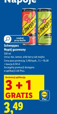 Napój promocja w Lidl