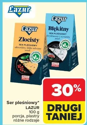 Ser pleśniowy Złocisty/Błękitny promocja w Carrefour Market
