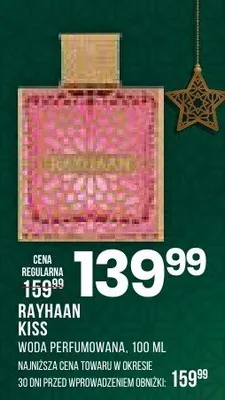 Woda perfumowana Rayhaan Kiss promocja w Drogerie Natura