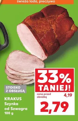Szynka od Szwagra Krakus promocja w Kaufland